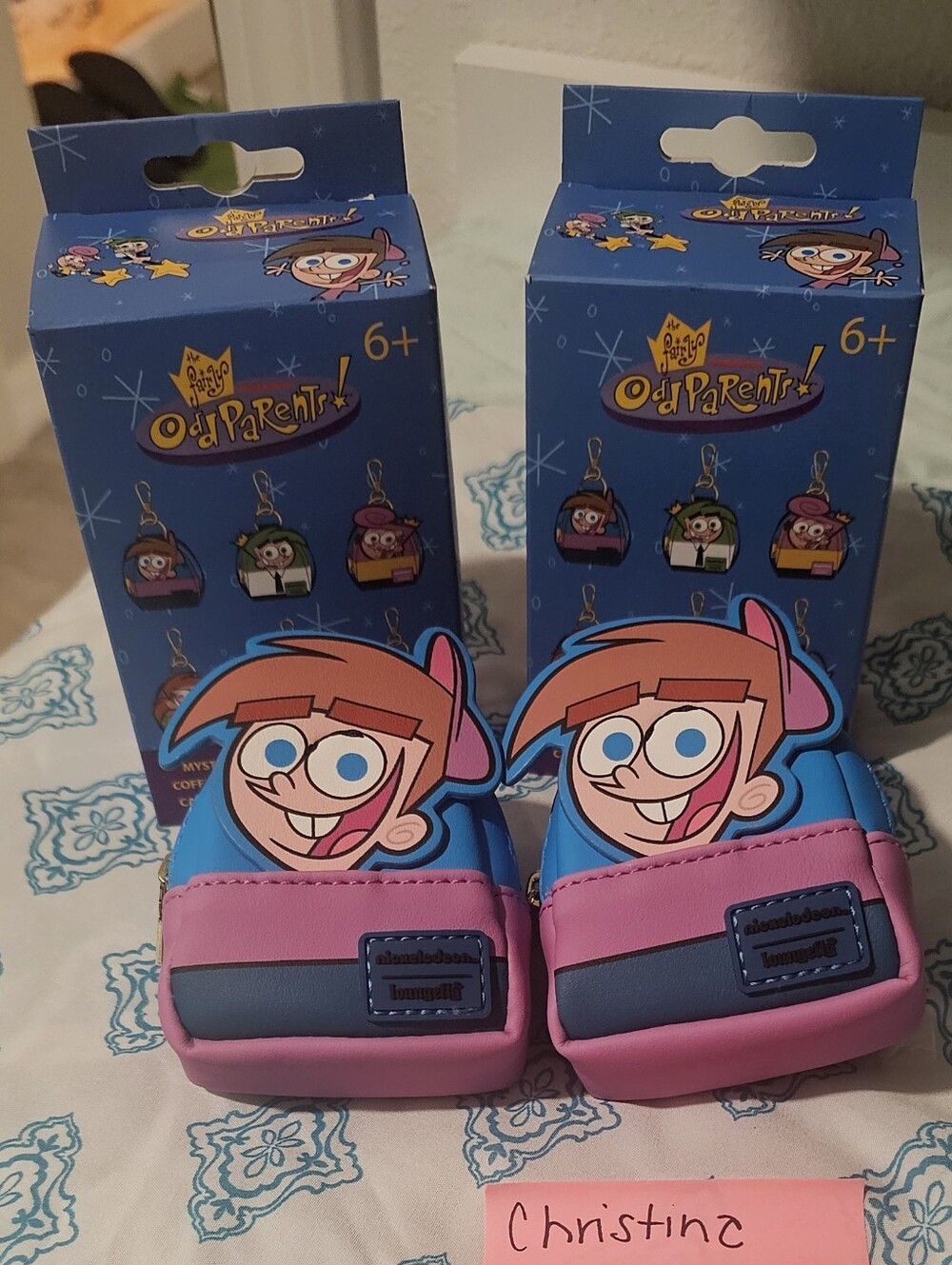 NEW WITH BOX! Loungefly Nickelodeon's Timmy Turner Mini Bag Charm
